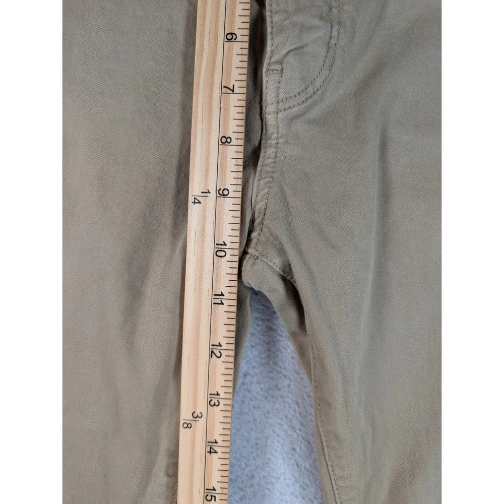 Mavi Zach Straight Leg Pants Mens 36x34 Tan Khaki Cotton Blend Stretch Casual
